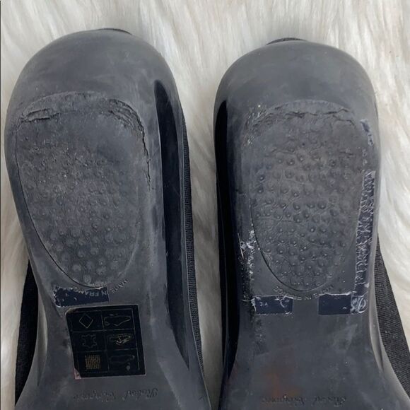 Robert Clegerie Black Fabric Slip On Sz 7 - Picture 8 of 8